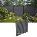 Waterproof WPC Fence Anti UV Garden Use Wood Plastic Composite Fencing